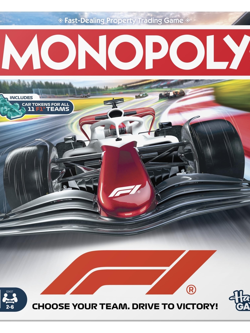 Formula One Monopoly Board Game